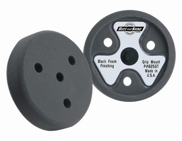 825GT RECESSED BACK FOAM PAD BLACK