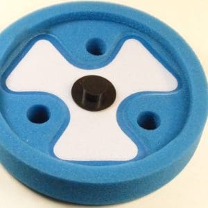 855GT RECESSED BACK FOAM PAD BLUE