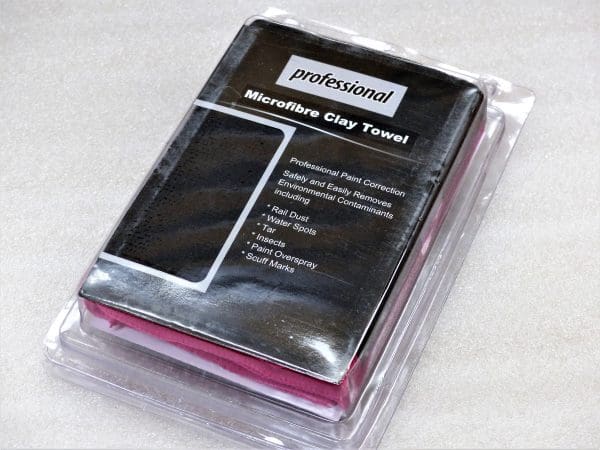 Clay towel fine red